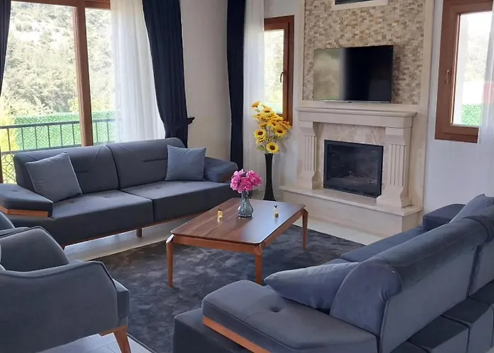 Вилла Erce Elegant Family With Pool Akyaka